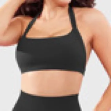 LS-B0997 Women's Sports Bra in Blue, original product photograph