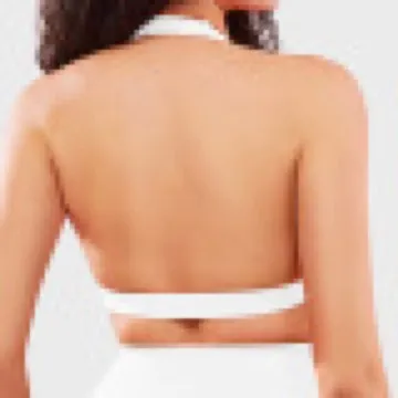 LS-B0997 Women's Sports Bra in Red, original product photograph