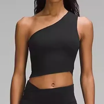 LS-B0998 Women's Padded Sports Tank in Brown, original product photograph