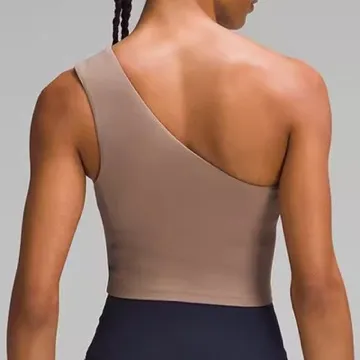 LS-B0998 Women's Padded Sports Tank in Black, original product photograph