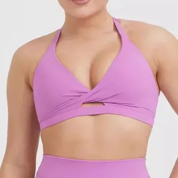 LS-B1003 Women's Sports Bra in Black, original product photograph