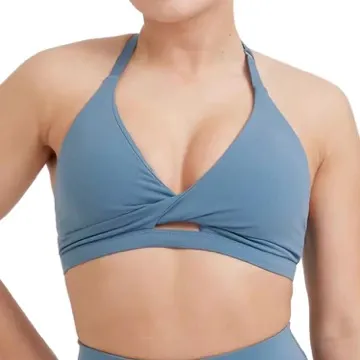 LS-B1003 Women's Sports Bra in Pink, original product photograph