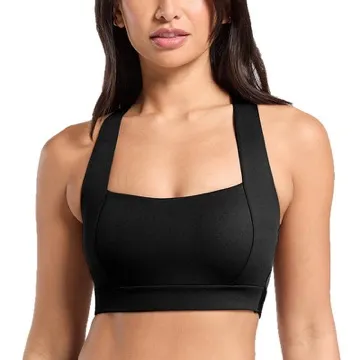 LS-B1005 Women's Sports Bra in Blue, original product photograph
