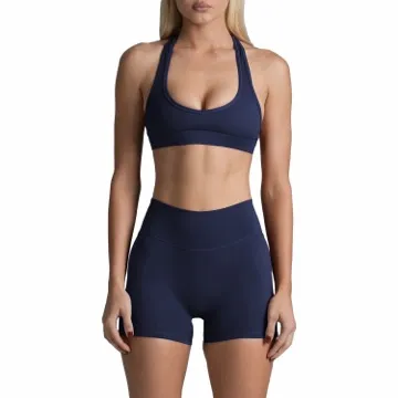 LS-B1018 Women's Sports Bra in Brown, original product photograph