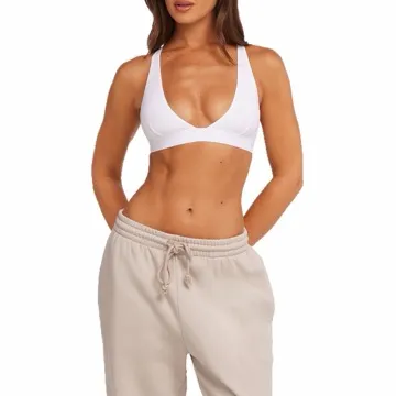 LS-B1022 Women's Sports Bra in Toffee, original product photograph