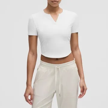 LS-B1027 Women's Training Tank Top in White, original product photograph
