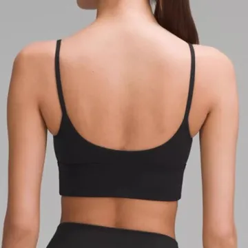 LS-B1030 Women's Sports Bra in Black, original product photograph