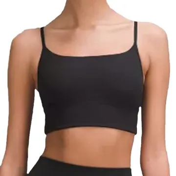 LS-B1030 Women's Sports Bra in White, original product photograph