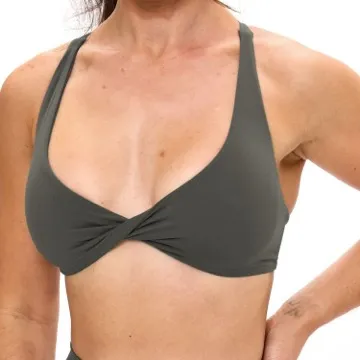 LS-B1038 Women's Sports Bra in Navy, original product photograph