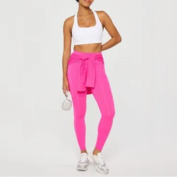 LS-B1056 Women's Padded Sports Tank in Green, original product photograph