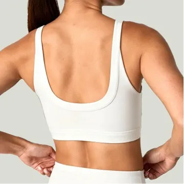 LS-B1082 Women's Padded Sports Tank in Black, original product photograph