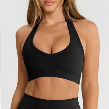 LS-B1090 Women's Padded Sports Tank in Milk Tea, original product photograph