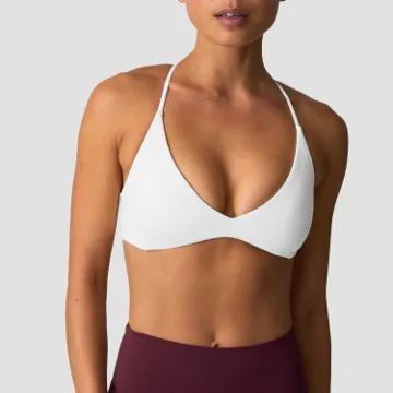 LS-B1098 Women's Sports Bra in Red, original product photograph