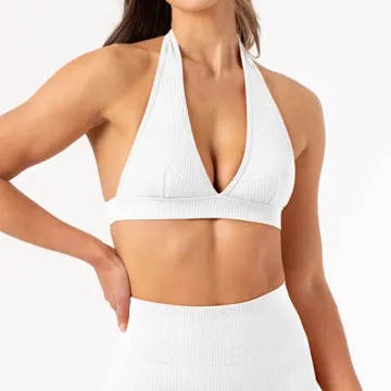 LS-B1116 Women's Sports Bra in Coffee, original product photograph