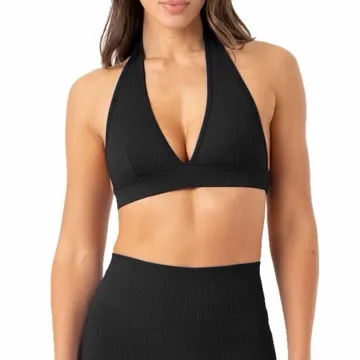 LS-B1116 Women's Sports Bra in Pink, original product photograph