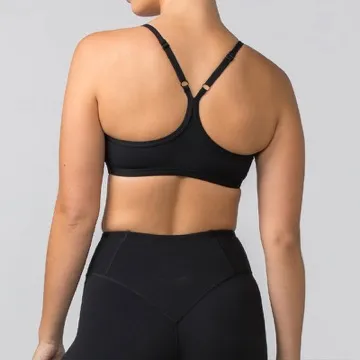 LS-B1120 Women's Sports Bra in Blue, original product photograph