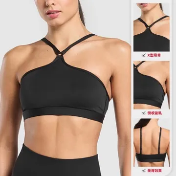 LS-B1140 Women's Training Tank Top in Black, original product photograph
