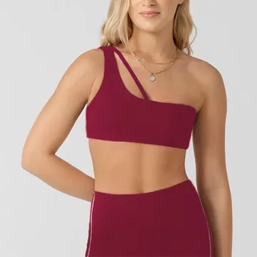 LS-B1147 Women's Sports Bra in Brown, original product photograph