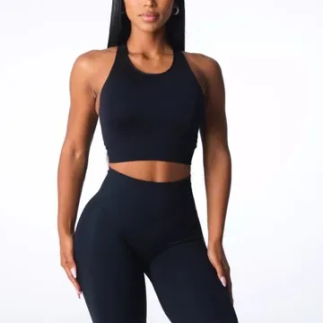 LS-B1149 Women's Training Tank Top in Navy, original product photograph