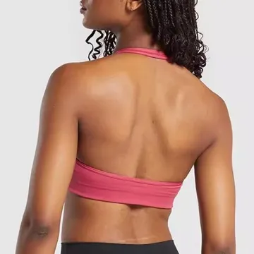LS-B1161 Women's Sports Bra in Red, original product photograph