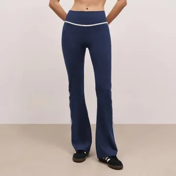 LS-B1174 Women's Flare Yoga Pants in Blue, original product photograph