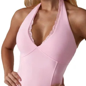 LS-B1185 Women's Tank & Shorts Set in Grey, original product photograph