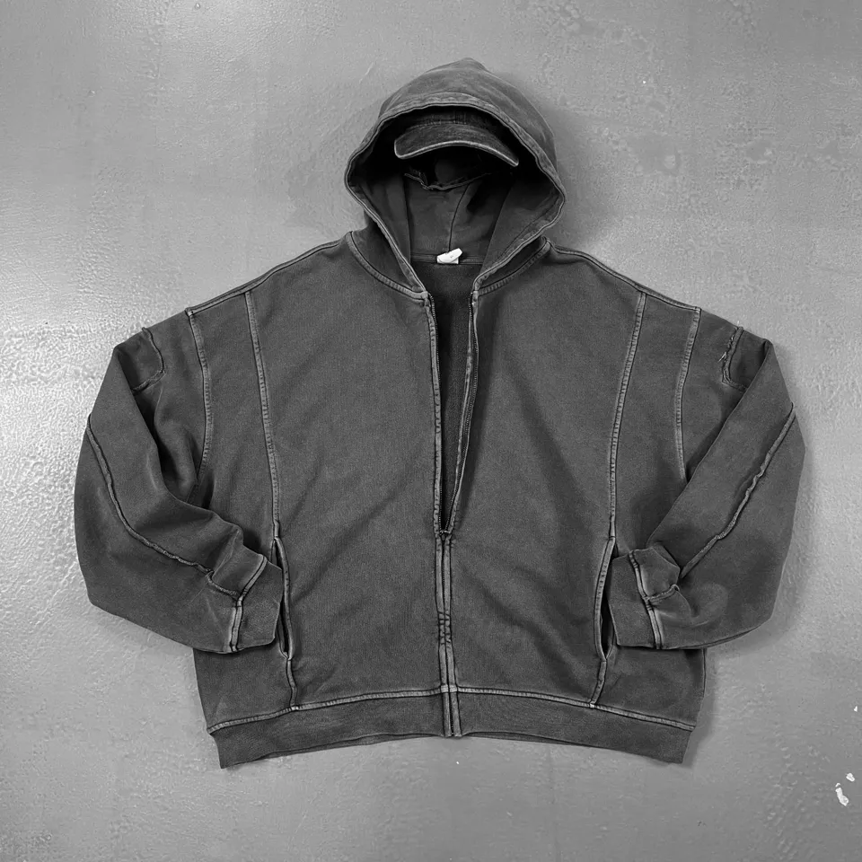 ST26-HD-002 Washed Charcoal front view — original product photograph