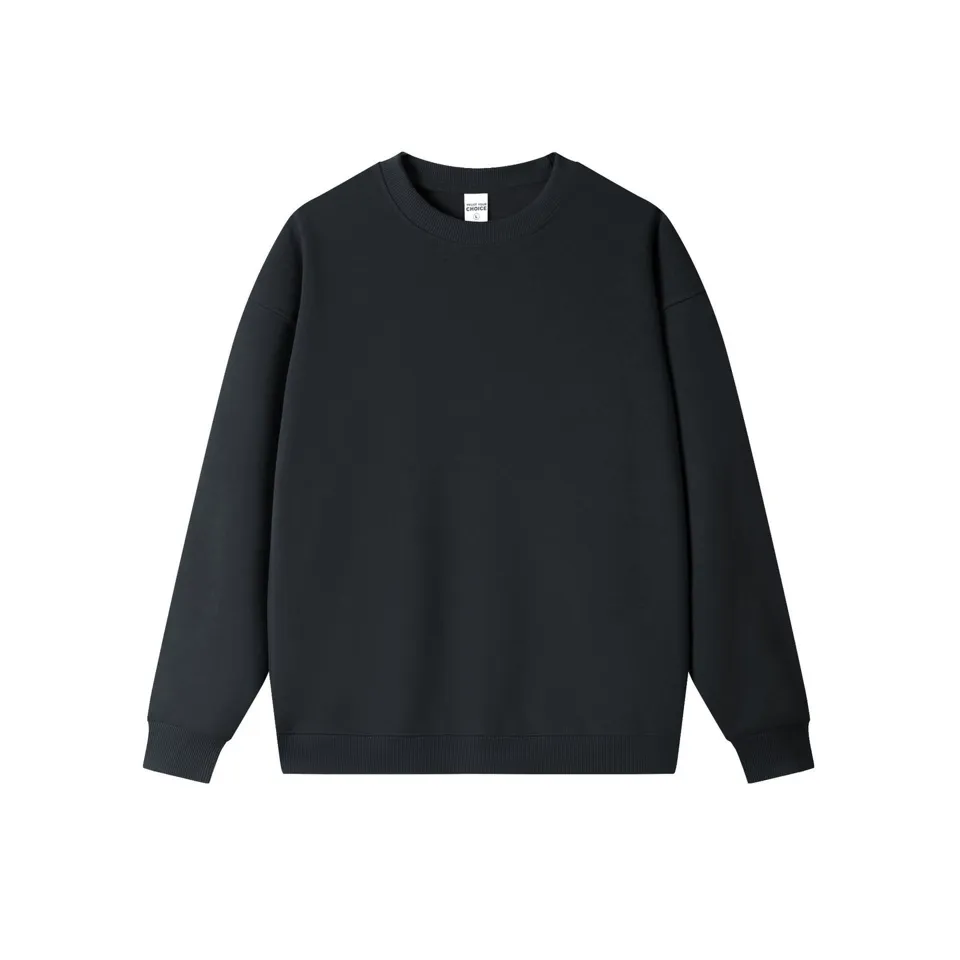 ST26-HD-005 Heavy Fleece Crewneck Sweatshirt in Charcoal, original product photograph