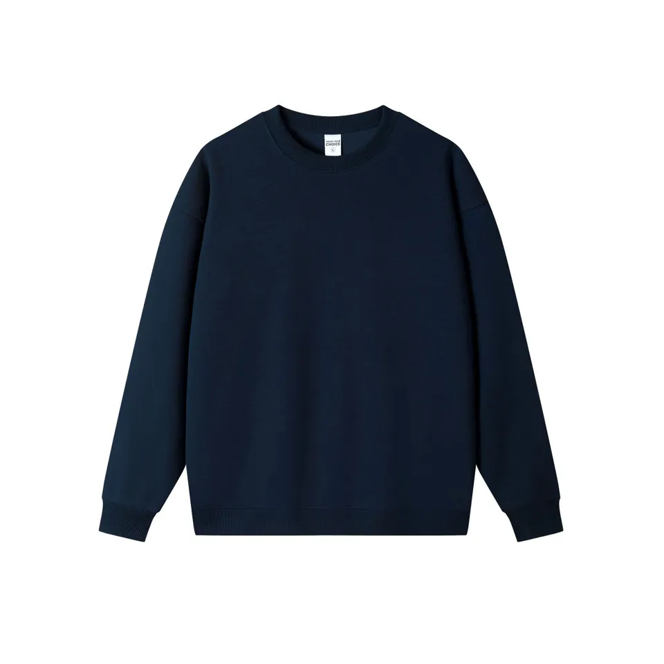 ST26-HD-005 Heavy Fleece Crewneck Sweatshirt in Navy, original product photograph