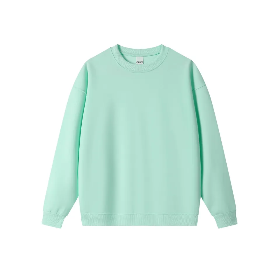 ST26-HD-005 Heavy Fleece Crewneck Sweatshirt in Mint, original product photograph