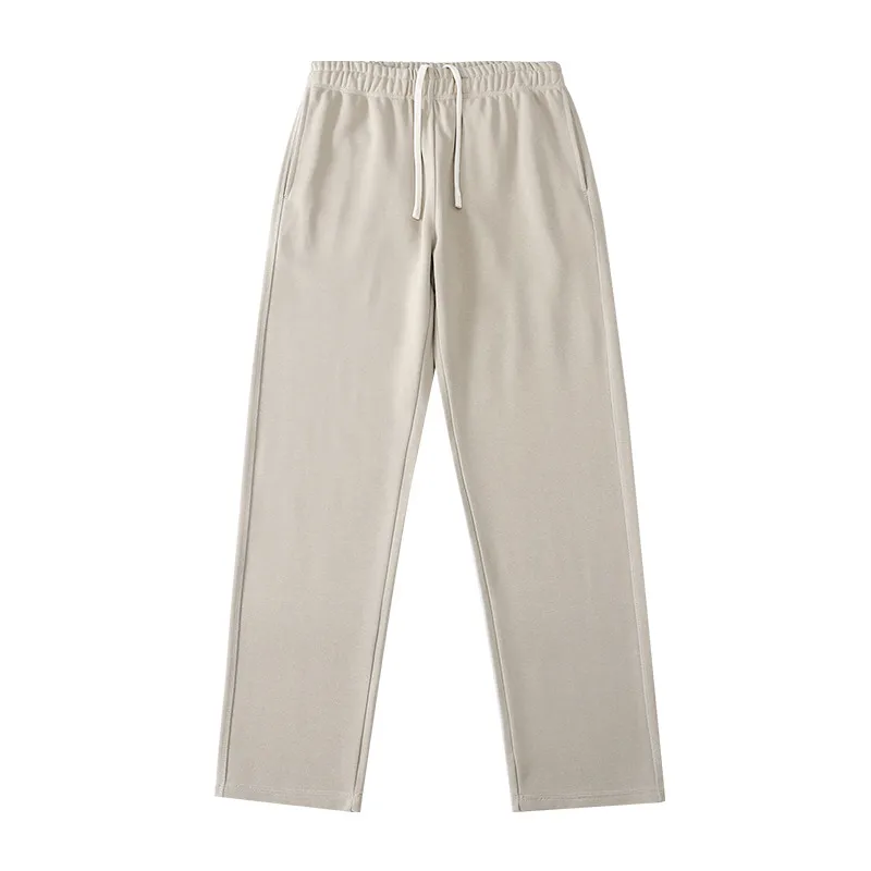 ST26-SP-002 Straight-Leg Terry Sweatpants in Greige, original product photograph