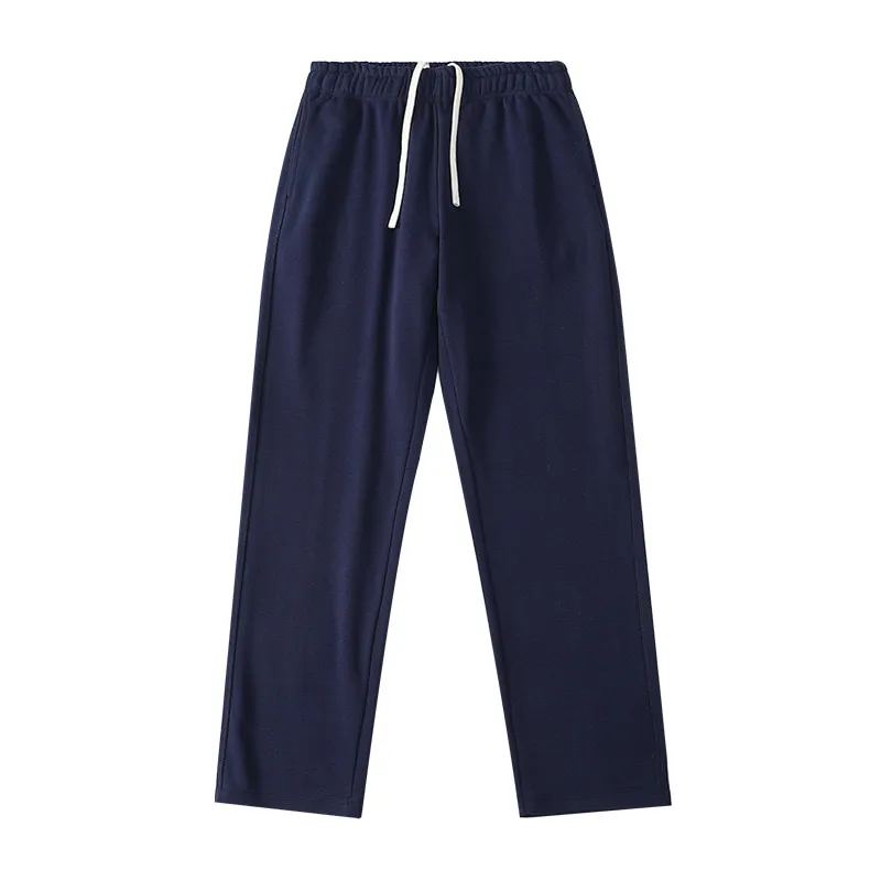 ST26-SP-002 Straight-Leg Terry Sweatpants in Navy, original product photograph
