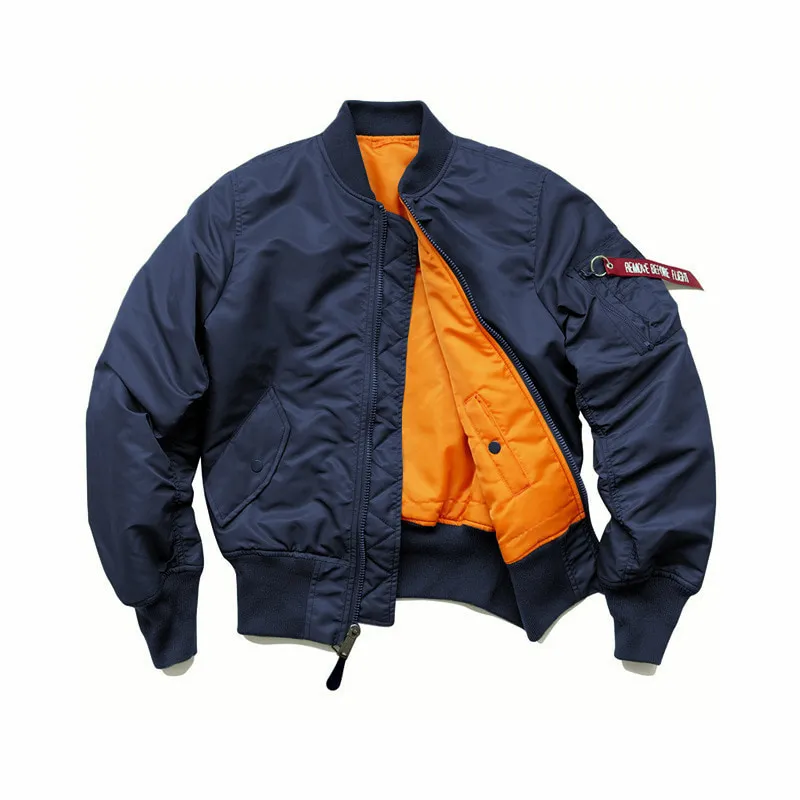 ST26-VB-007 MA-1 Flight Jacket in Navy, original product photograph