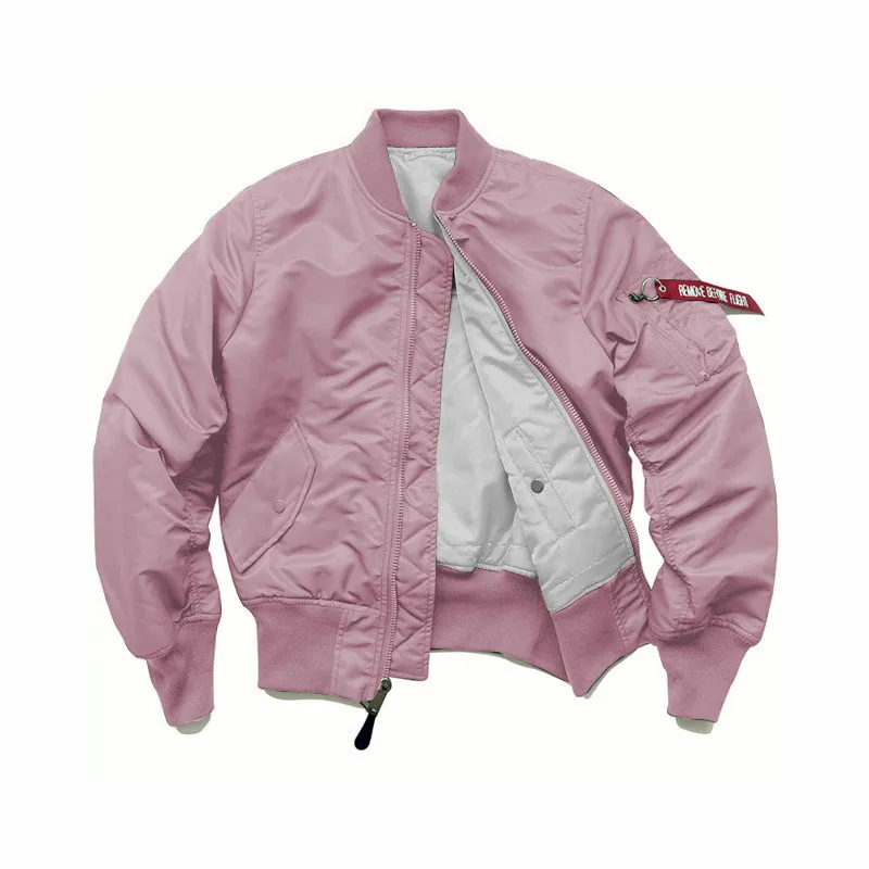 ST26-VB-007 MA-1 Flight Jacket in Dusty Pink, original product photograph