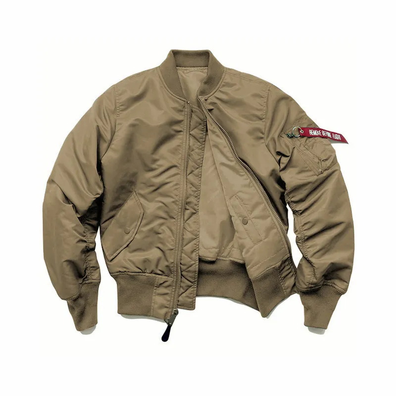 ST26-VB-007 MA-1 Flight Jacket in Brown, original product photograph