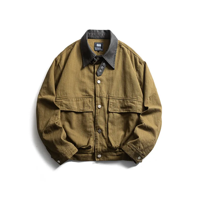 ST26-WJ-002 Khaki / Charcoal front view — original product photograph