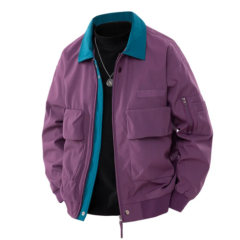 ST26-WJ-008 Purple / Teal front view — original product photograph